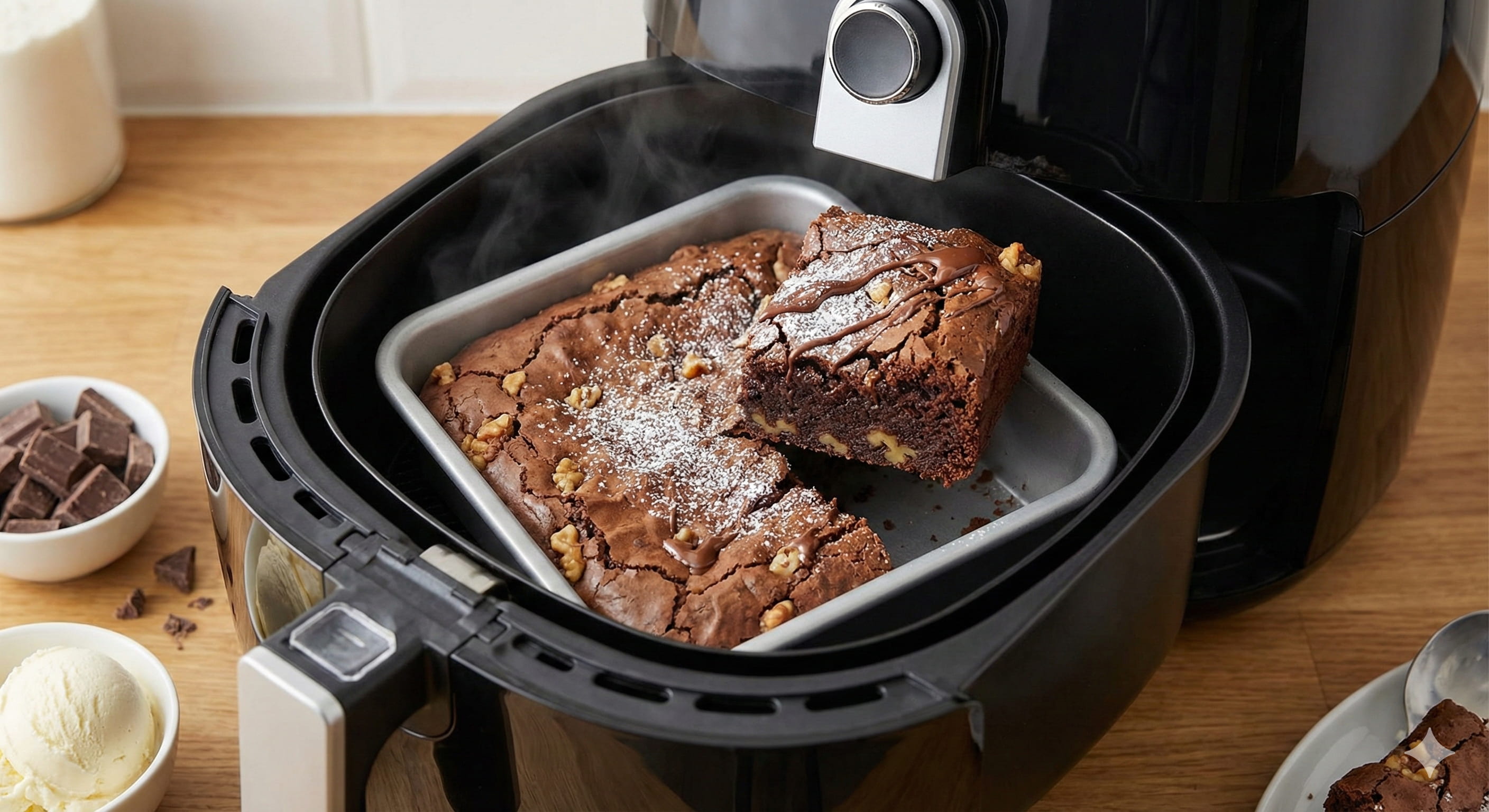 Brownie na Airfryer